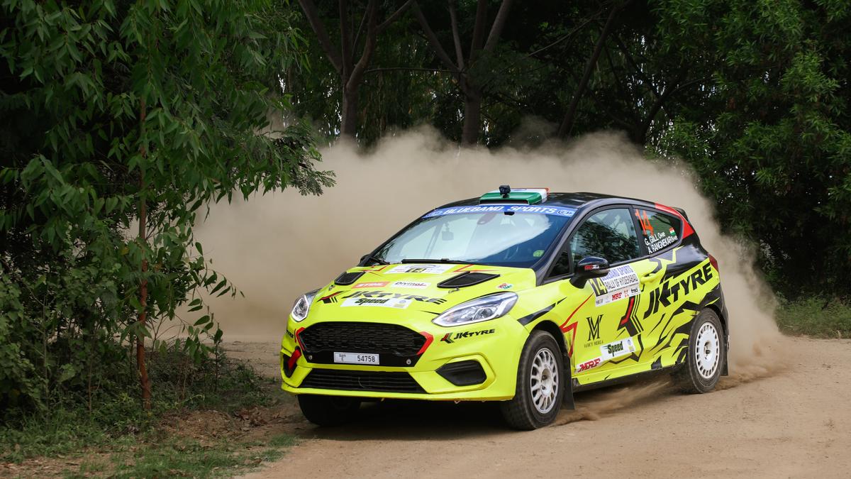 Indian motorsports, Oct. 19 Gaurav leads in Indian National Rally